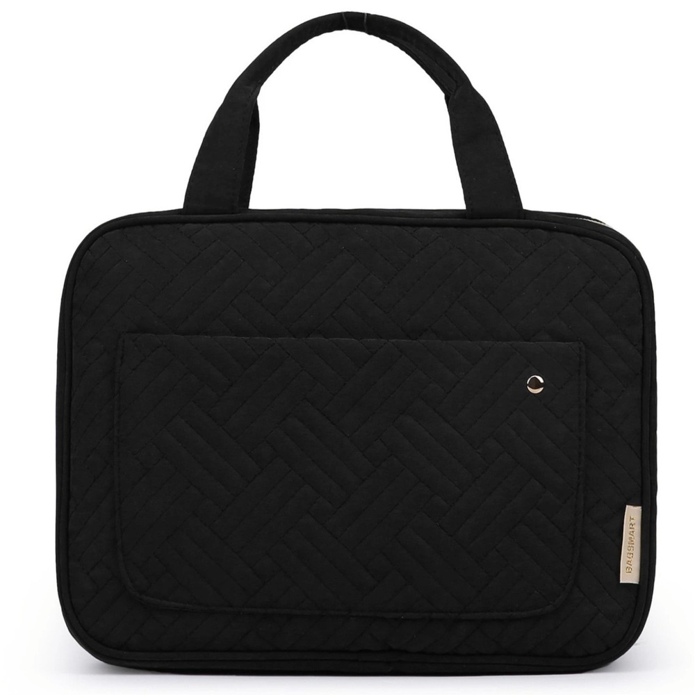 NEW‎ BAGSMART Space-Saving Toiletry Bag Travel Bag with Hanging Hook  #0703